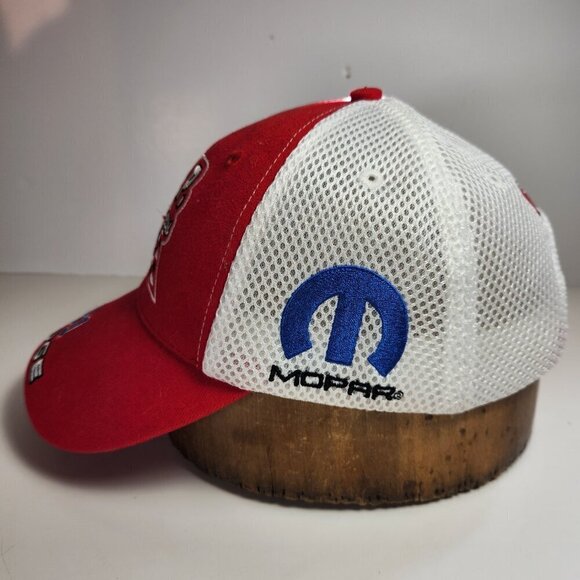 Dodge Mopar Trucker Hat Cap N.P.P Racing Hook & Loop Fast Eddie Racewear - Picture 8 of 11